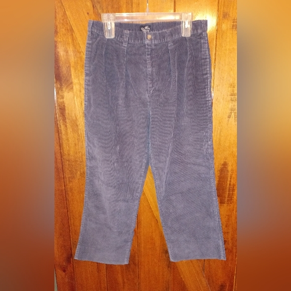 🆓 With $25 Dollar Purchase! Kenny Rogers (corduroy) dress pants**Vintage** - Picture 1 of 9